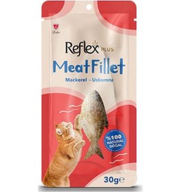Resim Reflex Plus Natural Uskumru Fileto Kedi Ödül Maması 30 G 