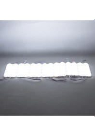Resim Powermaster 12 Volt 3.6 Watt Soğuk Beyaz 2835 Modül Led Şeffaf 