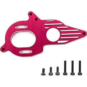 Resim Arrma 1/10 4x4 Granite Mega İçin Kırmızı Alüminyum Motor Soğutucu 