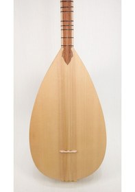 Resim Telli Çalgı Yapım Si Kesik 40,5 Tekne Oyma Dut Profesyonel Bağlama 