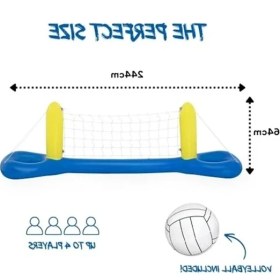 Resim Aesco Şişirilebilir Voleybol Ağı: 244 x 64 cm Boyut 