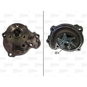 Resim Devırdaım Su Pompası Nıssan Note 1.4 Motor 2006-2012 Valeo 