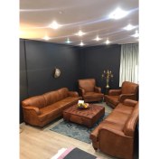 Resim 3A Mobilya King Edward Real Italian Leather Sofa 3+3+1+1+Puf 