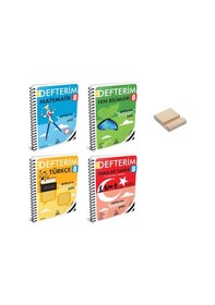 Resim Lgs 8. Sınıf Matematik Fen Türkçe Ve İnkılap Defterim 4lü Set 