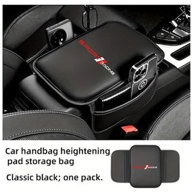 Resim Chuangyinshop Toyota Limited Edition Siyah Konsol Saklama Kutusu Kolçak Kılıfı 