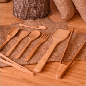 Resim Özbience Pratik ve Şık 8 Parça Mutfak Seti, Günlük Kullanım Için Ideal 