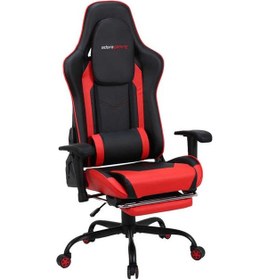 Resim Adore Gaming Combo Profesyonel Oyuncu Ve Çalışma Koltuğu-siyah-kırmızı 71x130-139,5x58 Cm Gxyxd 