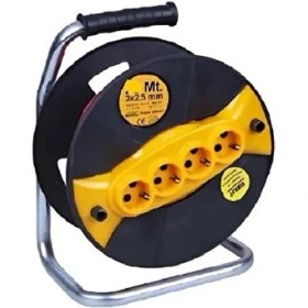Resim 4lü Grup Makaralı Uzatma Kablo 3x2.5 40MT 