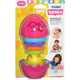 Resim 73080 Tomy - İç İçe Yumurtalar 6-36 ay 