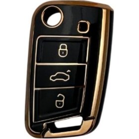 Resim Drstunıng Metalize Anahtar Kabı Passat Uyumlu / Sypd81-11 