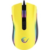 Resim Rampage SMX-R44 Makrolu 6400DPI RGB Ledli Oyuncu Mouse - Sarı 