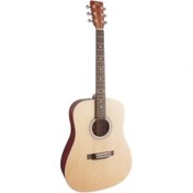 Resim SX SD204 Dreadnought Akustik Gitar (Parlak Natural) 