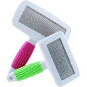 Resim 3b Trend Evcil Hayvan Kedi Köpek Tarama Kaşıma Fırçası Tarağı Telli Fırça Kedi Köpek Pire Fırçası 