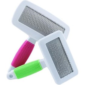 Resim 3b Trend Evcil Hayvan Kedi Köpek Tarama Kaşıma Fırçası Tarağı Telli Fırça Kedi Köpek Pire Fırçası 