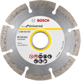 Resim Bosch Professional Eco For Universal Segmanlı Elmas Kesme Diski, Küçük Avuç Taşlama Makineleri İçin 