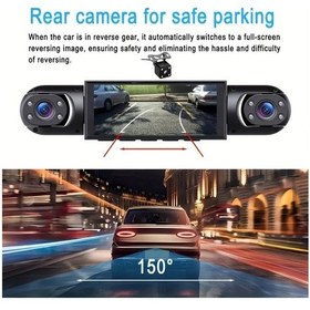 Resim Wangxi 360 Araç Kamerası 4 Kanallı Ön 1080p Arka Sol Sağ 720p Y110a 64gb Opsiyonel 