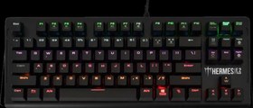 Resim Gamdıas Hermes-e2, Usb Kablolu, İngilizce, Mekanik Switch, 7 Renk, Gaming Klavye 