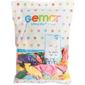 Resim Nessiworld GM-110-82 Metalik Karışık Renk Balon 100 Adet-Dinamik Oyuncak 