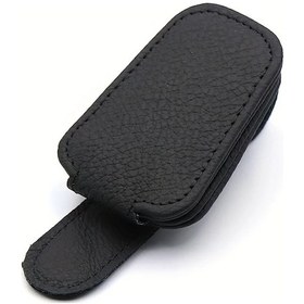 Resim Willowhaven Siyah Gözlük Tutucu - Araç İçin Taşınabilir Gözlük Saklama Kutusu, Kompakt Organizer 