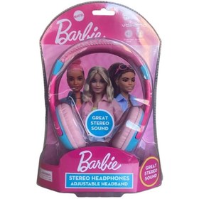 Resim Volkano Disney Mattel Barbie Lisanslı Kulak Üstü Çocuk Kulaklığı, Pembe-MT-10901-BR-TY 