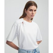 Resim İpekyol Asimetrik Burgulu Kadın T-shirt IS1250070255 (IS1250070255) 