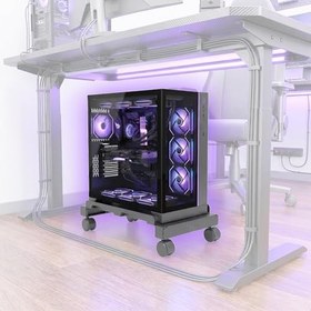 Resim Prexua Roller Tekerli Bilgisayar Kasa Standı - Pc Stand - RLR50 (Small) 
