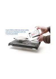 Resim Notebook Dvd Hdd Kızağı sata 12.7 mm 