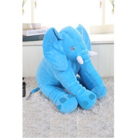Resim Babymoda Uyku Arkadaşım Fil - Mavi 