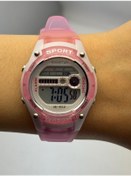 Resim Samstar Alarmlı-ışıklı-kronometreli-5 Atm Su Geçirmez-hediyelik Çocuk Kol Saati Beyaz 