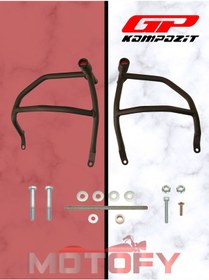 Resim Gp Kompozit Honda Cb750 Hornet 2023-2024 Uyumlu Motor Koruma Demiri Siyah 
