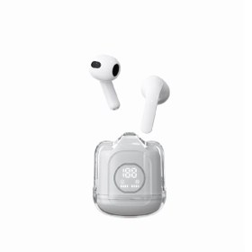 Resim Linktech Link Tech Kablosuz Kulak Içi Bluetooth Kulaklık Şeffaf Tasarım 