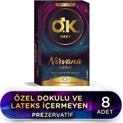 Resim Okey Nirvana Sens Prezervatif 8 Li 