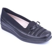 Resim Norfix 311 Büyük Numara Kadın Fiyonklu Anne Ayakkabısı 