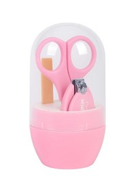 Resim Sevi Bebe Bebek Tırnak Bakım Seti Güvenli Kesim Pembe 