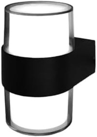 Resim Cata Ct-7048 Silindir Bora Led Aplik Gün Işığı 3200K Iç Mekan Ve Dış Mekan,Siyah, 