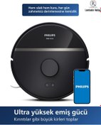Resim Philips 3ü 1 Arada Islak Kuru Ve Moplu Premium Akıllı Robot Süpürge, 230dk - Gelişmiş Performans 