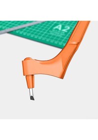 Resim Reedark 360 Dönen Paslanmaz Çelik El Aleti - Hobi, Scrapbooking Ve Dekorasyon İçin Kesme Bıçağı 