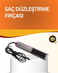 Resim Kanonik Education Çok Yönlü Kullanıma Uygun Saç Kurutma ve Düzleştirme Fırçası 