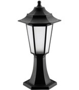 Resim Horoz 400-010-116 Begonya-1 Bahçe Armatürü (Siyah) E27 