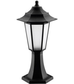 Resim Horoz 400-010-116 Begonya-1 Bahçe Armatürü (Siyah) E27 