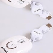 Resim Everest SM-302 Usb Beyaz Optik Makaralı Mouse Notebook Mouse