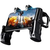 Resim K21 PUBG Mobil Gamepad Joystick Oyun L1 R1 Tetik Oyun Gamepad Kol 