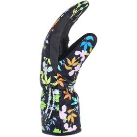 Resim Roxy X Rowley Gore-Tex Kadın Siyah Kayak/Snowboard Eldiveni 