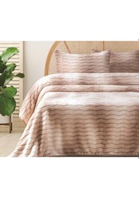 Resim Merinos Dream Home 3 Parça Battaniye Seti Bej Bej 