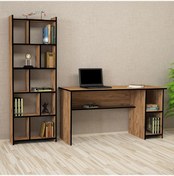 Resim Kalenderdekor1 Kalender Dekor Avel Snow 145 Cm Çalışma Masası Takımı Avls04 