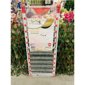 Resim Özbience Çift Katlı Çamaşır Kurutmalığı Mandal Sepetli Hediye Seti 