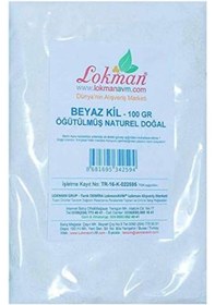Resim Lokmanavm Beyaz Kil 100gr 