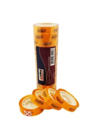 Resim Ayıntap 11 MM x 20 Yrd. Şeffaf Ofis Para Bandı 12 Li Paket 