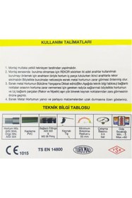 Resim icanPARES Ocak Fırın Gaz Doğalgaz Bağlantı Fleksi 75cm - Yeni Tip Flex Örgülü Hortumu 