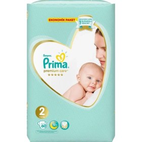 Resim Nessiworld Care Bebek Bezi Ekonomik 2 Beden 60 Adet 
